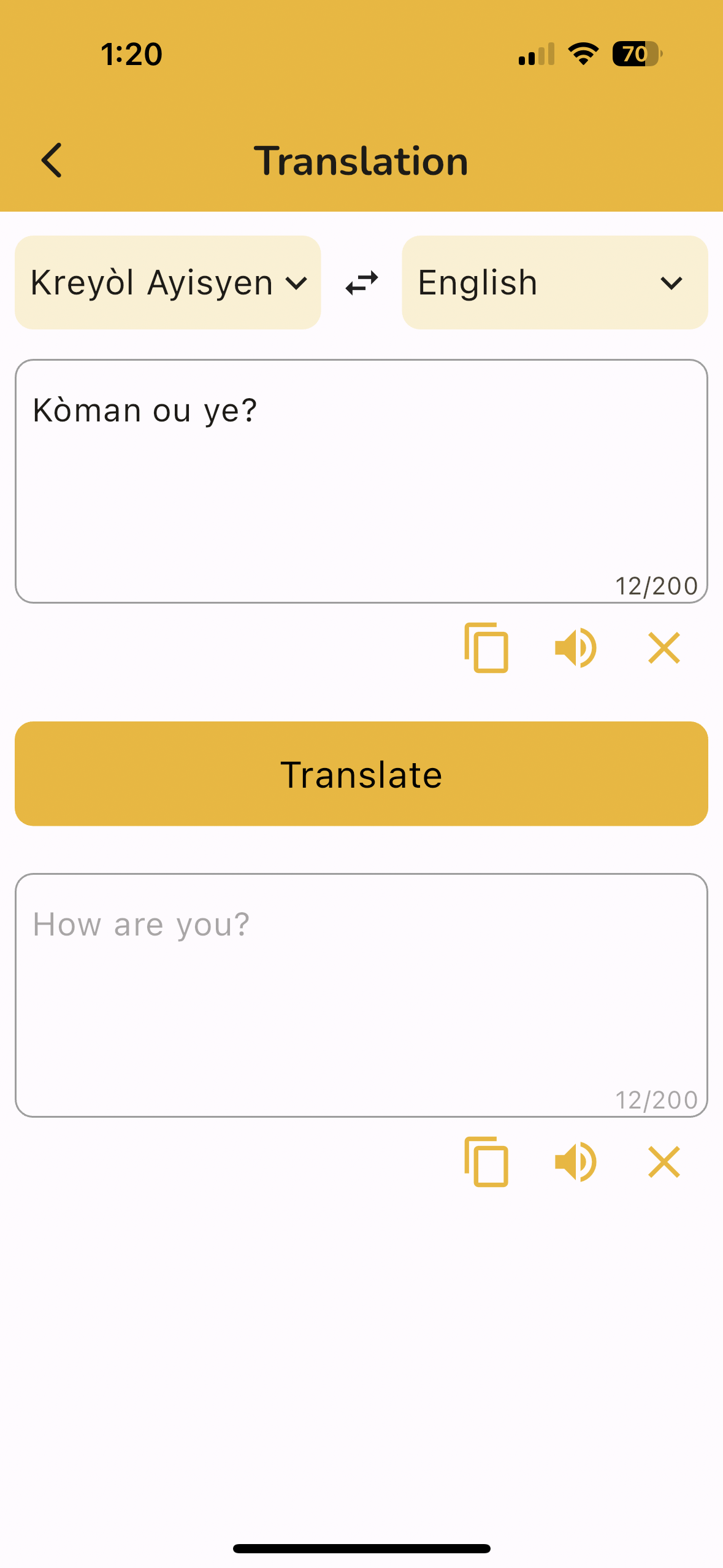 Kreyolo - Haitian Creole Translation